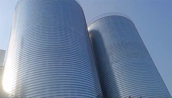 太仆寺2座混凝土高架卷板仓